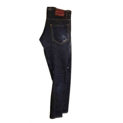 Dsquared2 - Blue jeans fashion da uomo cotone 5 tasche . Italianfashionglam