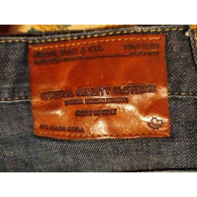 Dsquared2 - Blue jeans fashion da uomo cotone 5 tasche . Italianfashionglam