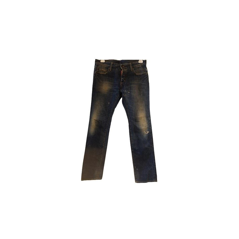 Dsquared2 - Blue jeans fashion da uomo cotone 5 tasche. Italianfashionglam Dsquared2 - Blue jeans fashion da uomo cotone 5 tasche. Italianfashionglam