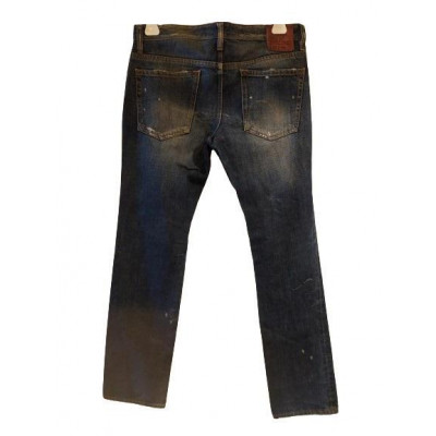 Dsquared2 - Blue jeans fashion da uomo cotone 5 tasche. Italianfashionglam
