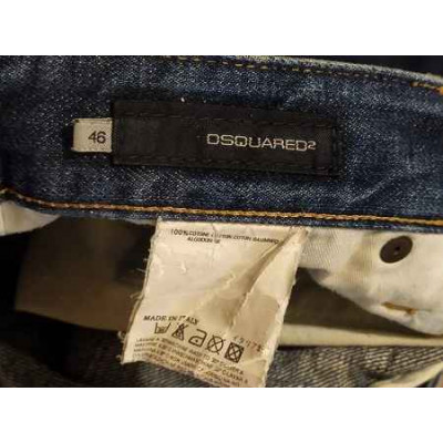 Dsquared2 - Blue jeans fashion da uomo cotone 5 tasche. Italianfashionglam