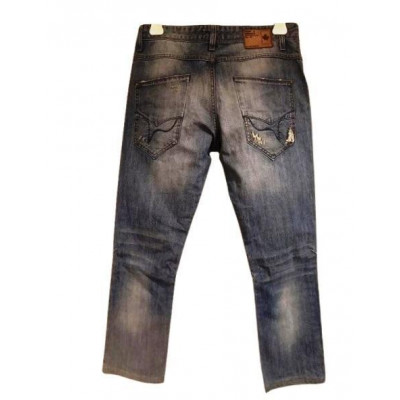 Dsquared2 - Blue jeans da uomo in cotone denim stinto 5 tasche. Italianfashionglam