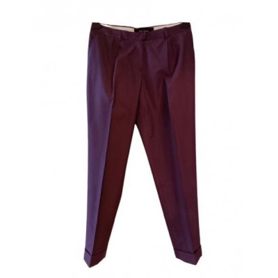 Paul Smith - Pantalone da uomo in fresco di lana malva. Italianfashionglam