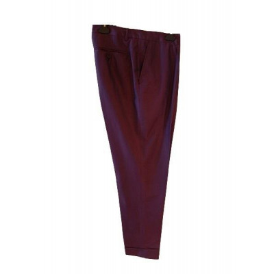 Paul Smith - Pantalone da uomo in fresco di lana malva. Italianfashionglam