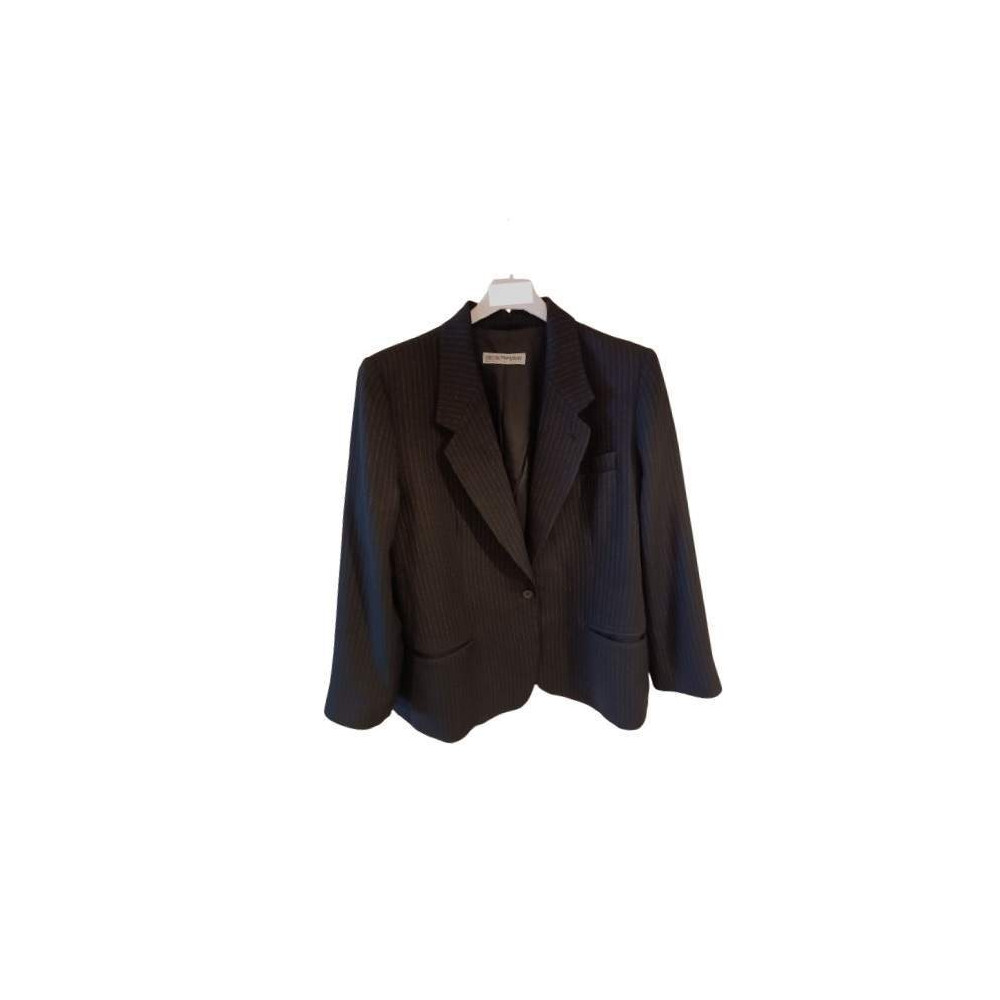 Emporio Armani - Giacca da donna in lana di colore nero. Italianfashionglam Emporio Armani - Giacca da donna in lana di colore nero. Italianfashionglam