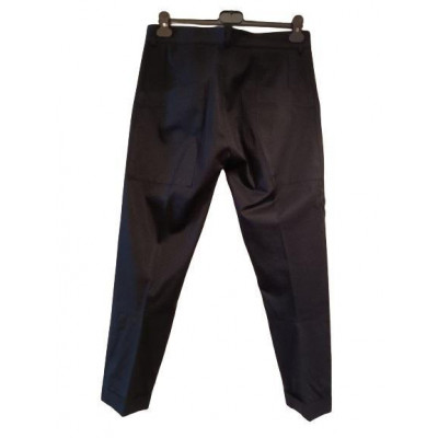 Isabel Benenato - Pantalone glam uomo in cotone nero. Italianfashionglam