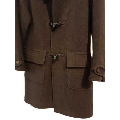 Corneliani - Montgomery da uomo in lana colore verde militare. Italianfashionglam
