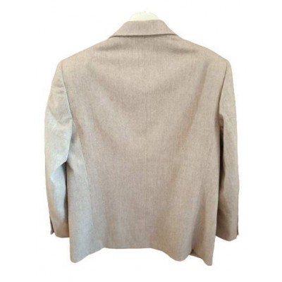 Brioni - Giacca da donna in pura lana vergine color beige. Italianfashionglam