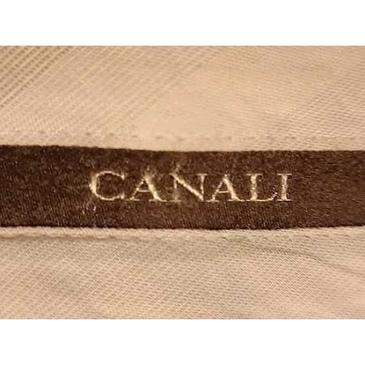 Canali - Pantalone da uomo in lana vergine color grigio scuro. Italianfashionglam