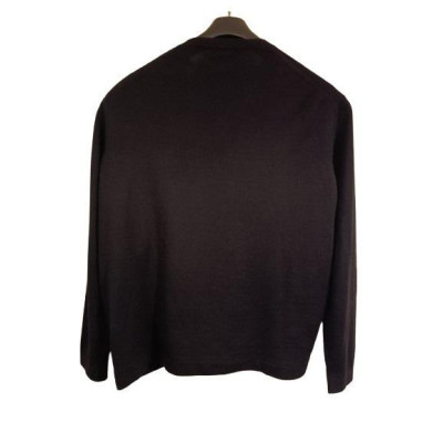 Valentino - Pullover da uomo in lana Merino 100% di colore nero. Italianfashionglam