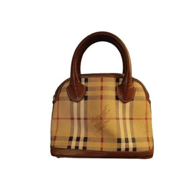 Burberry - Borsa da donna a mano in check di color beige. Italianfashionglam