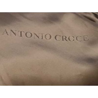 Antonio Croce - Cappa glam donna in lana cashmere nero. Italianfashionglam
