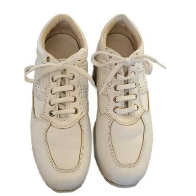 Hogan - Sneakers da donna in vera pelle di colore bianco - Italianfashionglam