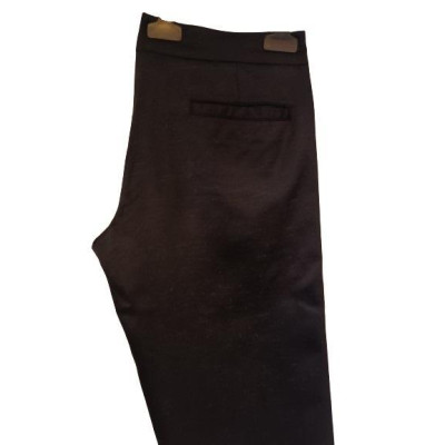 Valentino - Pantalone da donna in viscosa nera - Italianfashionglam