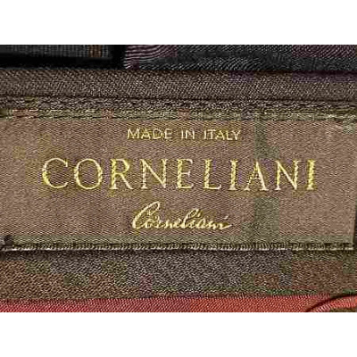 Corneliani - Pantalone da uomo in fresco di lana nero - Italianfashionglam