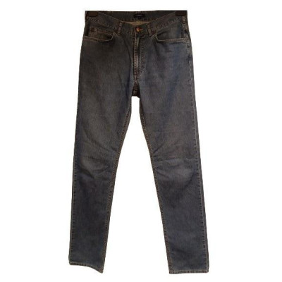 Burberry - Blue jeans glam uomo in cotone denim 5 tasche - Italianfashionglam