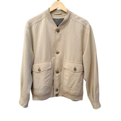 Corneliani - Giacca sportwear uomo in lana color beige - Italianfashionglam