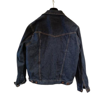Wrangler - Giubbino fashion uomo in cotone denim blue - Italianfashionglam