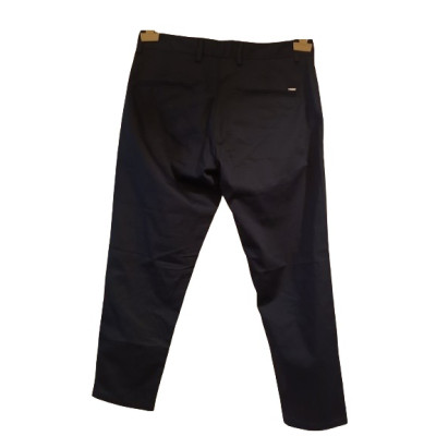 Liu Jo - Pantalone glamour da uomo dritti in cotone blu - Italianfashionglam