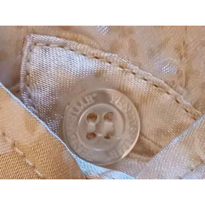 Fendissime - Camicia fashion da donna in poliestere beige e bianco - Italianfashionglam