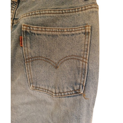 Levi Strauss - Blue jeans da donna cotone stinto 5 tasche - Italianfashionglam