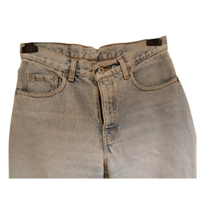 Levi Strauss - Blue jeans da donna cotone stinto 5 tasche - Italianfashionglam