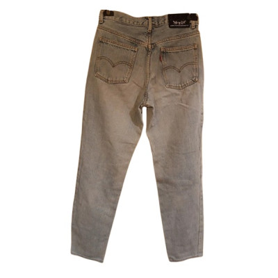 Levi Strauss - Blue jeans da donna cotone stinto 5 tasche - Italianfashionglam