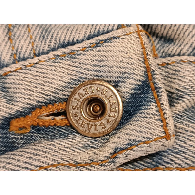 Levi Strauss - Blue jeans da donna cotone stinto 5 tasche - Italianfashionglam