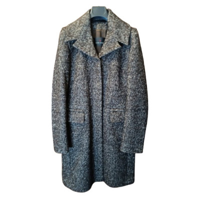 Fuchs Schmitt - Cappotto da donna in lana color marrone-Italianfashionglam
