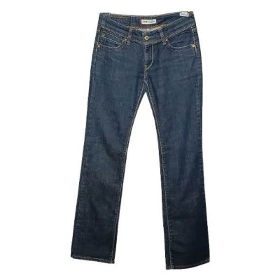 Levi Strauss - Blue jeans da donna in cotone straight fit - Italianfashionglam
