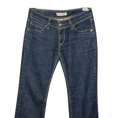 Levi Strauss - Blue jeans da donna in cotone straight fit - Italianfashionglam