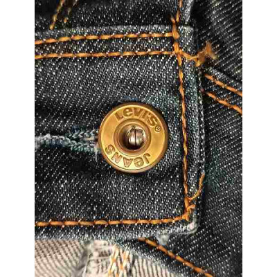 Levi Strauss - Blue jeans da donna in cotone straight fit - Italianfashionglam