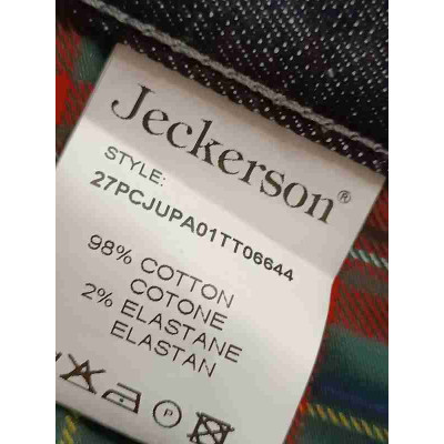 Jeckerson - Blue jeans glam uomo in cotone straight fit-Italianfashionglam