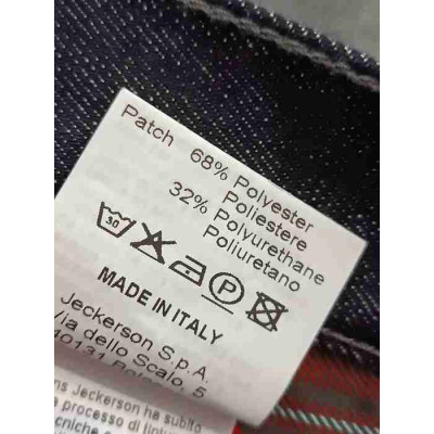Jeckerson - Blue jeans glam uomo in cotone straight fit-Italianfashionglam