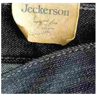 Jeckerson - Blue jeans glam uomo in cotone straight fit-Italianfashionglam