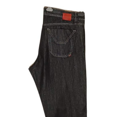 Jeckerson - Blue jeans glam uomo in cotone straight fit-Italianfashionglam
