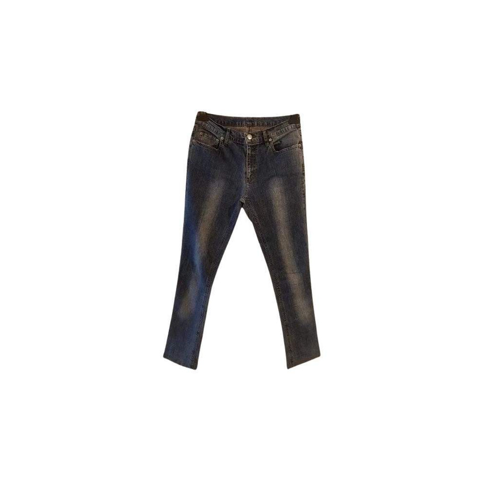 Iceberg - Blue jeans da donna in cotone scolorito slim fit-Italianfashionglam Iceberg - Blue jeans da donna in cotone scolorito slim fit-Italianfashionglam