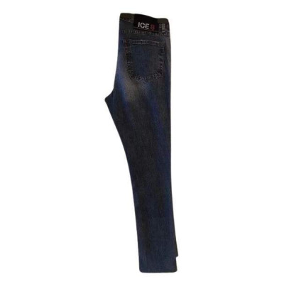 Iceberg - Blue jeans da donna in cotone scolorito slim fit-Italianfashionglam