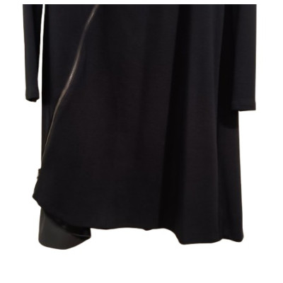 Max&Co. Abito in viscosa di color nero midi punto Milano - Italianfashionglam