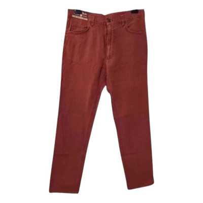 Marlboro Classics jeans orange da uomo in lino - BJU018 - Italianfashionglam