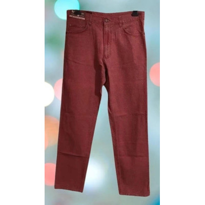Marlboro Classics jeans orange da uomo in lino - BJU018 - Italianfashionglam