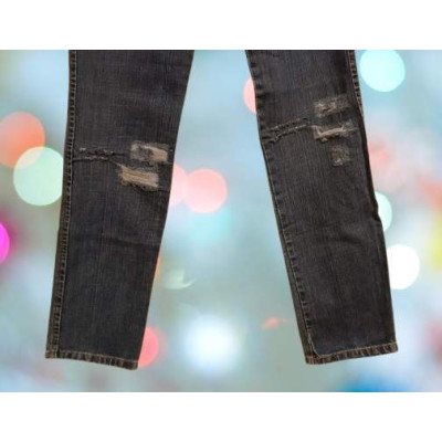 Blue jeans da uomo in cotone denim vintage. D&G - Bju013-Italianfashionglam