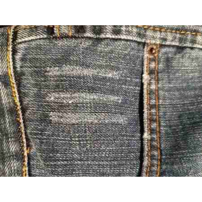 Blue jeans da uomo in cotone denim vintage. D&G - Bju013-Italianfashionglam