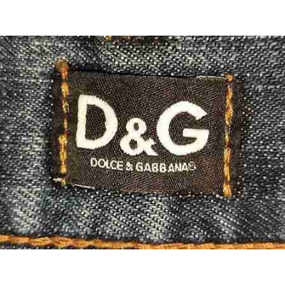 Blue jeans da uomo in cotone denim vintage. D&G - Bju013-Italianfashionglam