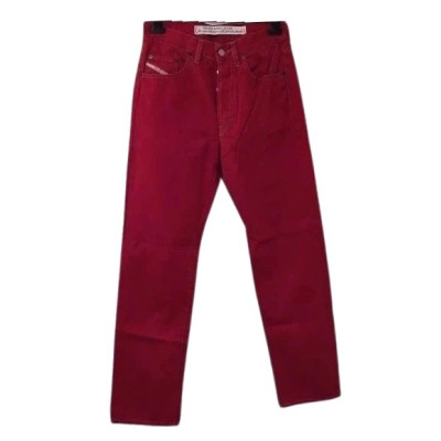 Diesel red Jeans da uomo denim 5 tasche - bju012 - Italianfashionglam