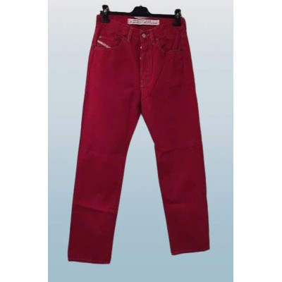 Diesel red Jeans da uomo denim 5 tasche - bju012 - Italianfashionglam