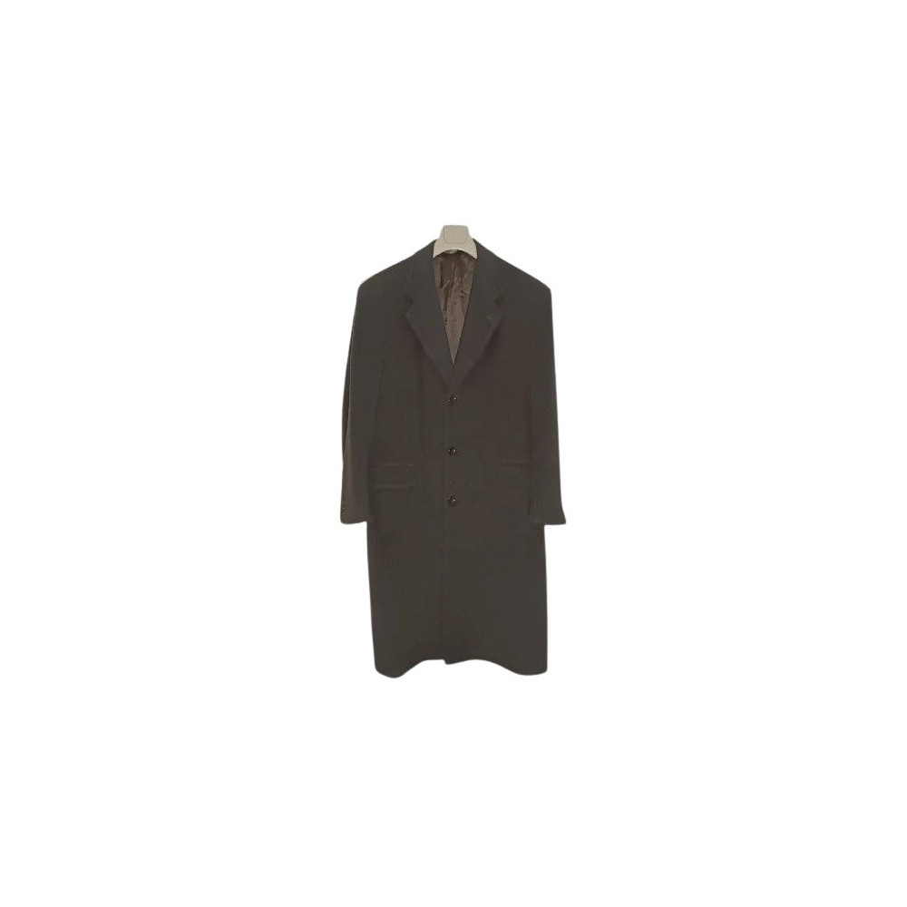 Guy Laroche - Cappotto da uomo in cashmere grigio scuro - acu014-Italianfashionglam Guy Laroche - Cappotto da uomo in cashmere grigio scuro - acu014-Italianfashionglam