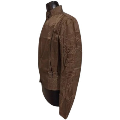 Brema-giubbino da donna in nylon color marrone - giud002-Italianfashionglam