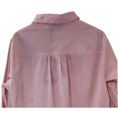 Too May - Blusa body in cotone color rosa manica lunga-ccd002-Italianfashionglam