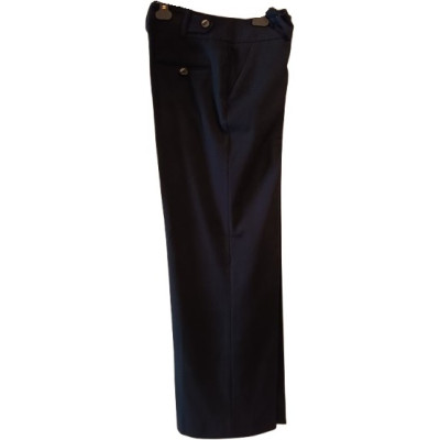 Trussardi - Pantalone da donna in viscosa a gamba dritta-pnd001-Italianfashionglam